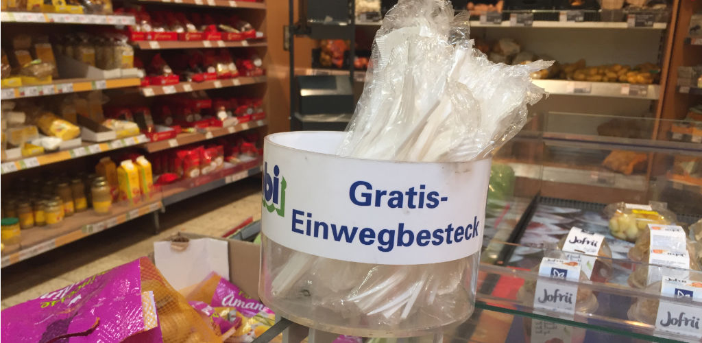 plastikverbot deutschland einwegbesteck